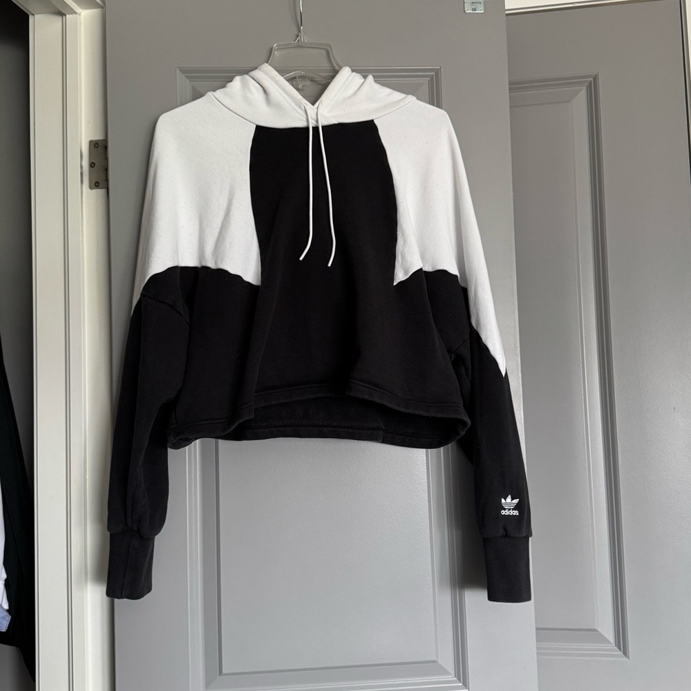Medium Adidas Crop Hoodie